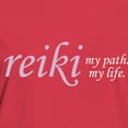 thumbnail image 3 of CafePress - Reiki. My Path. My Life. Women's Dark T Shirt - Women's Traditional Fit Dark T-Shirt, 3 of 4