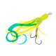 thumbnail image 2 of Señuelo de calamar Swimbait para agua salada, práctico y realista, herramienta para pescar en lagos y agua dulce. Verde fluorescente, 2 of 9