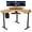 Black Frame / Maple Surface, variant on VersaDesk® PowerLift Corner Electric Desk Workstation, Electric Corner Desk Adjustable Height L-Shaped Office Desk with Programmable Controls | Maple Surface (60" x 60")