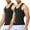 2*Black, variant on 2 Pack Mens Compression Shirt Slimming Body Shaper Gynecomastia Tummy Control Workout Tank Top Undershirt