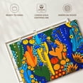 thumbnail image 6 of Elephant Stock Cactus Jumble Wall Art - Horizontal Canvas Wall Art - Living Room Wall Decor - Floral And Botanical Canvas - Blue And Orange Decor - 39" x 26", 6 of 8