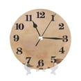 thumbnail image 7 of Kdxio Clock number Print Wall Clock,10 Inch Battery Operated Wall Clocks,Silent Non Ticking Small Analog Clock for Living Room,Office,Home,Bedroom,Kitchen,Bathroom, 7 of 7