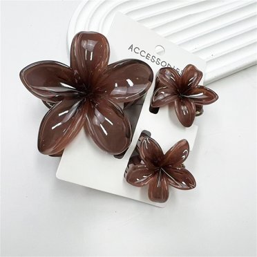 Mother's Day Clearance Hairpin Friday Flower Acrylic Hairpin Hairpin Strong Non Slip Hairpin for Women and Girls Hair Accessories for Medium Thick Hair Hair Clips for Women Bobby Pins Popular Pick