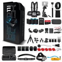 GoPro HERO11 (HERO 11) - Action Camera   64GB Card, 50 Piece DiGiNerds Accessory Kit and 2 Batteries