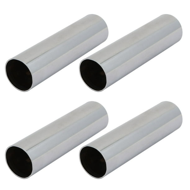 Unique Bargains 4pcs Chandelier Candle Light Cover Sleeve Chrome Tone