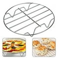 thumbnail image 2 of Lefu 6/7/8/9 inch Air Fryer Accessories Circular Wire Rack Cooling Rack Steam Rack, 2 of 9