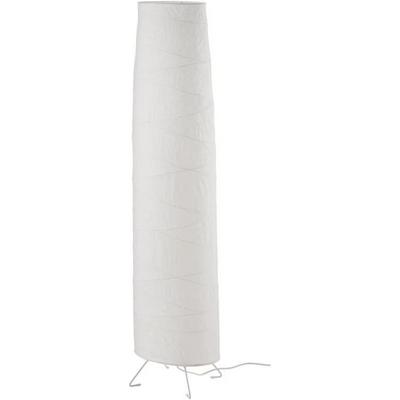 Lámpara de Piso Minimalista - Blanco - Hecho a mano - Medidas 136 cms - Moderno