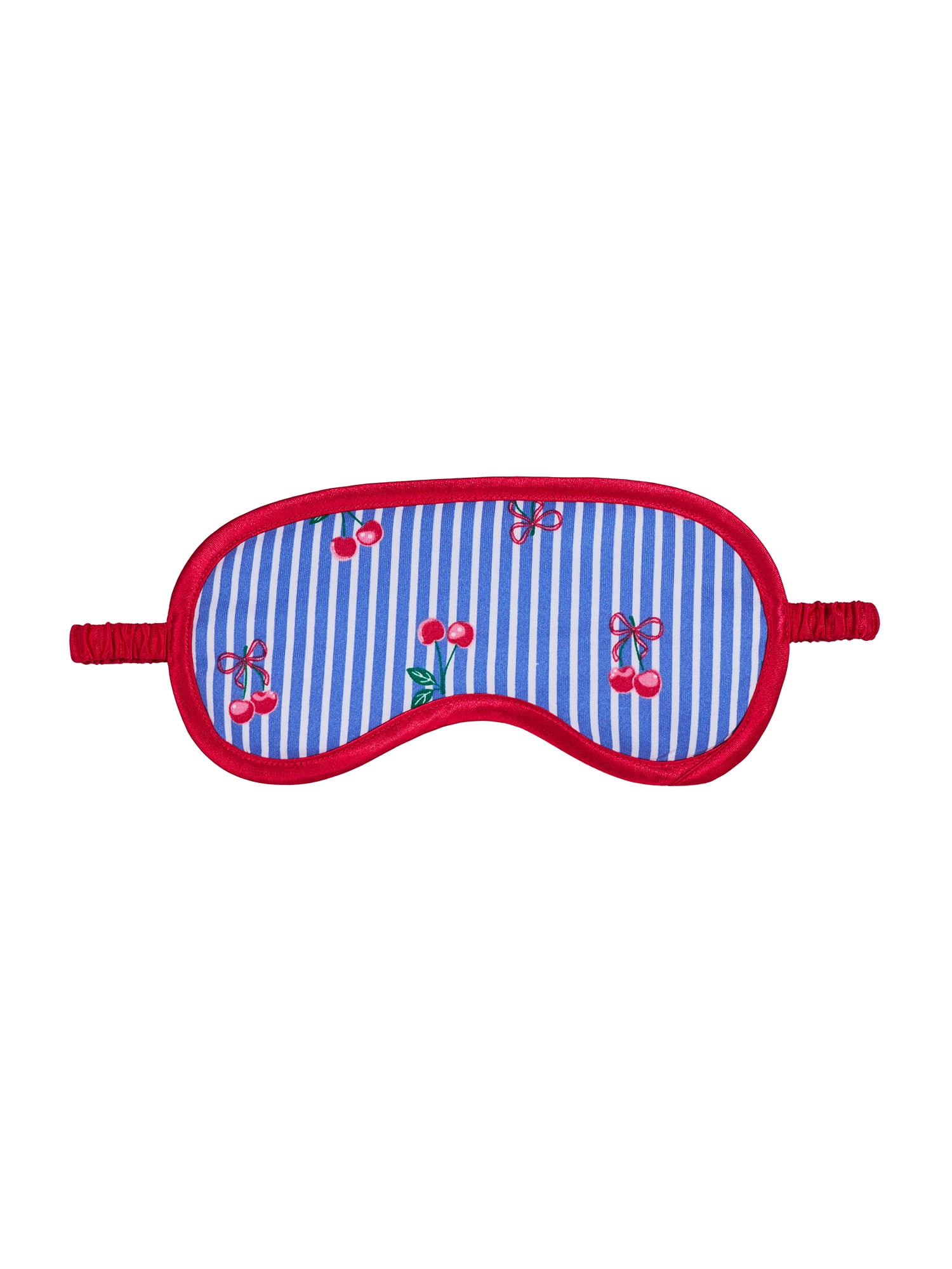 Wonder Nation Girls Short Sleeve Button Front Pajama Top and Pants Set with Eyemask, 3-Piece, Sizes 4-18