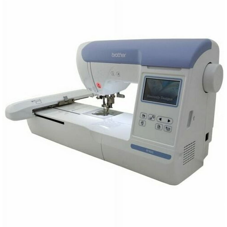 Brother PE800 5”x7” Embroidery Machine with Color Touch LCD Display, USB  Port, 11 Lettering Fonts, and 138 Built-in Designs