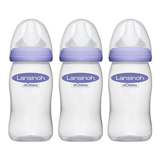 Lansinoh Labs LAN71056 8 oz Breastmilk Storage Bottles