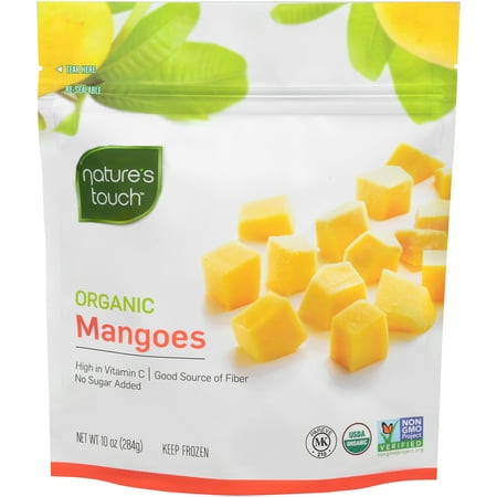 INDIVIDUALLY QUICK FROZEN ORGANIC MANGO CHUNKS