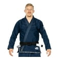 thumbnail image 2 of Fuji Suparaito Superlite Brazilian Jiu Jitsu Gi - Navy Blue (A5), 2 of 8