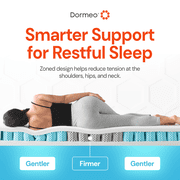 Dormeo Premium Mattress Topper Twin XL Bed Cooling Mattress Pad with Octaspring Technology