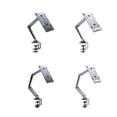 thumbnail image 3 of facefd Book Stand Ergonomic Multifunctional Angle Adjustable Rotatable Replacement Desktop Tablet Laptop Bracket Rack Holder Type 2 Silver, 3 of 9