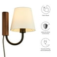 thumbnail image 3 of Sunlit Wall Sconce in Walnut Black, 3 of 10