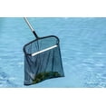 thumbnail image 1 of Poolmaster 21182 Filet Durable, Collection Premier Râteau à Feuilles en Aluminium, Moyen, Argent, 1 of 10