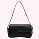 thumbnail image 3 of Bolso Hombro Con Solapa para Mujer Bolso Hobo Con Hebilla para Axila Bolso Compras Informal (negro), 3 of 9
