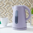 thumbnail image 2 of Mainstays 1.7-Liter Plastic Electric Kettle, Iris Whisper, 2 of 4