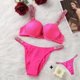 thumbnail image 2 of Sujetador Victoria's rhinestone De Tres Piezas + Bragas + Tanga, 2 of 5