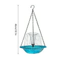 thumbnail image 4 of 2PCS Solar Powered Bird Bath Fountain & Hummingbird Feeder 2-in-1 Outdoor Hanging Bird Bath for Garden, Backyard, Patio - Automatic Water Fountain for Small Birds with Solar Panel - Weather Resistant, 4 of 9