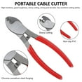 thumbnail image 4 of Dsseng 6 inch High Leverage Wire Cutters Cable Cutter Plier Heavy Duty Wire Cutter Metal Wire Cutting Tools Multifunctional Compact Cutting For Aluminum  Copper  Wire  Communications Cabl, 4 of 6