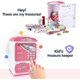 thumbnail image 3 of Money Box For Kids Girls, Electronic Money Safe Piggy Bank For Kids Password Atm, 3 of 5