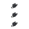 thumbnail image 2 of Speravity Conector de junta rápida Válvula de mano de buen sellado Válvula de bola manual de resistencia de alta presión flexible Negro limitador de Type1 NO1, 2 of 6