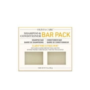 OLIVIA CARE Shampoo & Conditioner Hair Bar Pack Citrus Mint 10 oz