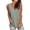 Light Green, variant on Elegant Everyday Comfort Women's T Shirt Top with V Neck and Sleeveless Design for Versatile Styling and All-Season Wear