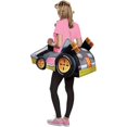 thumbnail image 2 of Adult's Super Mario Brothers Princess Peach Kart Go-Cart Racer Costume One Size, 2 of 3