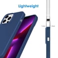 thumbnail image 5 of JETech Silicone Case Compatible with iPhone 13 Pro Max 6.7-Inch, Silky-Soft Touch Full-Body Protective Phone Case, Shockproof Cover with Microfiber Lining (Cobalt Blue), 5 of 7