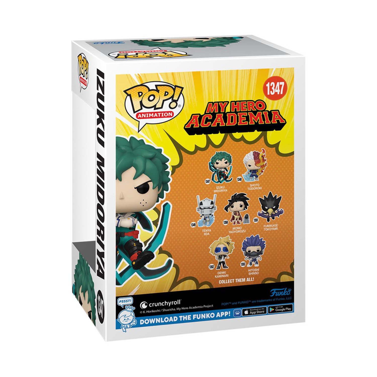 Funko My Hero Academia Deku BK Whip Pop! Vinyl Figure, 5-inch