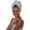Blue Fog, variant on Texere Women's Viscose from Bamboo and Cotton Terry Hair Towel - Lightweight, Absorbent Quick Drying Hair Wrap for All Hair Types (Tya, Blue Fog, U)