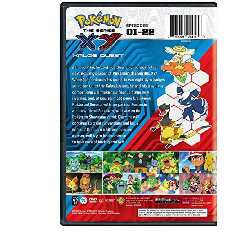 Pokemon the Series: XY Set 1 (DVD)