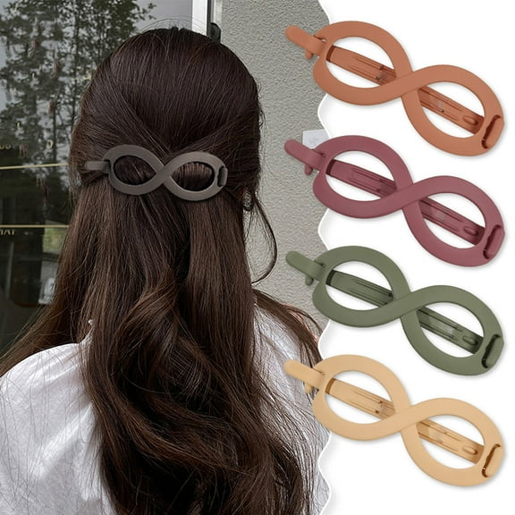 French Oval Hair Clips for Women Strong Grip Barrettes Hair Styling Accessories Durable Hairpins for Fine Thick Long Hair