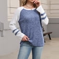 thumbnail image 2 of Yigetop Womens Fall Shirts 2025, Womens Sweaters Long Sleeve Sweatshirts Casual Fall Shirts 2025 Trendy Ladies Sweaters Sky Blue M, 2 of 6