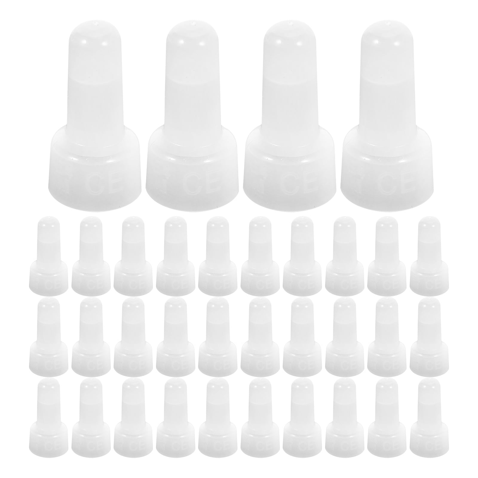 1000pcs Closed End Wire Connectors Crimp Terminals Caps Electrical Wire ...