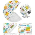 thumbnail image 5 of FMSHPON Colorful Birthday Day Cakes Xmas Christmas Tree Skirt Stand Mat for Holiday Party Decoration Indoor Outdoor 48 inches, 5 of 6