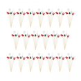 thumbnail image 1 of Palillos de cóctel,Palillos de madera para cócteles navideños Palillos para frutas,Aperitivos Frutas Palillos de bambú Decorativos,Decoraciones de comida para fiestas navideñas Palillos de, 1 of 8