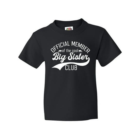 Inktastic Official Member of the Cool Big Sister Club Youth T-Shirt
