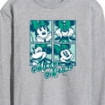 thumbnail image 3 of Disney - Plaid Minnie Mouse - Men's Long Sleeve Graphic T-Shirt, 3 of 5