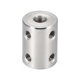 thumbnail image 2 of Acoplamiento de eje de 6 mm a 10 mm L22xD16 Conector de acoplador de motor paso a paso tono plateado, 2 of 3