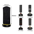 thumbnail image 4 of DYNWAVECA Housse de Sac de Boxe Debout Housse Anti-Poussière Protectrice Imperméable en Tissu Oxford Protection Solaire Portable Anti-Poussière Protecteur Pratique, 4 of 10