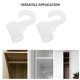 thumbnail image 3 of UPOUART 10Ud Gancho De Closet Para Barra Con Material Duradero Y Uso En Hogar Sin Herramientas, 3 of 8