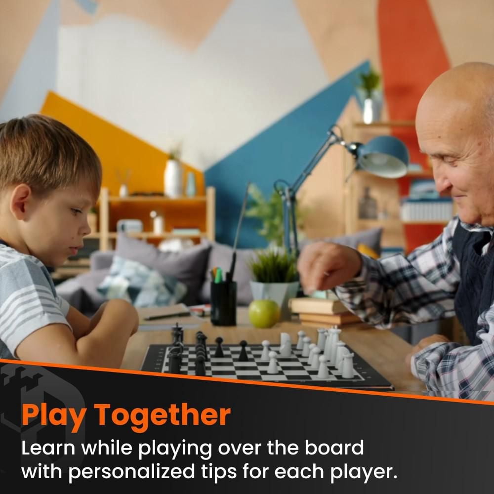 GoChess Mini Pp-Enabled Chessboard with AI-Based Light Indicators