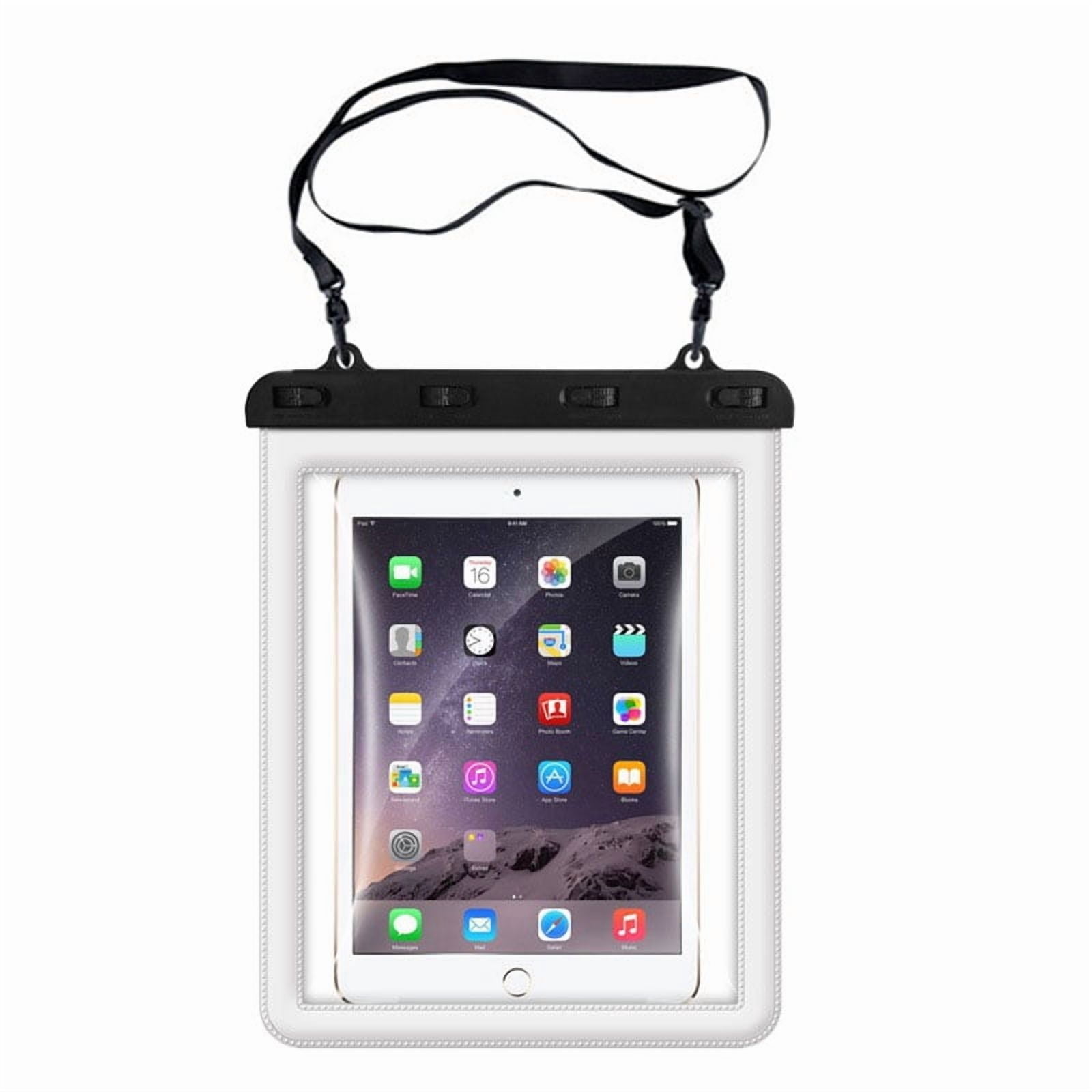 9.7-11 inch Universal Waterproof Tablet Pouch IPX8 Waterproof Protection Dry Bag for Swimming Pool, Beach, Boating, Swimming, Kayaking, Outdoor Activities