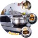 thumbnail image 5 of 1 juego de freír de acero inoxidable sartén tempura freír olla con termómetro LYD Utensilios de cocina, 5 of 6