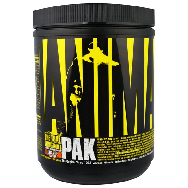 Animal Pak Powder, Original Multivitamin Training Pack, Complete