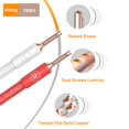 thumbnail image 2 of Cable de altavoz Viborg VS903 HiFi de 2,5 m, cobre plano macizo trenzado, 2 of 9