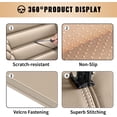 thumbnail image 7 of Front Seat Covers Fit for Lexus RZ 300e/400e 2023-2025,Premium Faux Leather Luxury Car Seat Protector,Breathable Full Coverage Automotive Seat Accessories Beige,Front Set(2 Seats), 7 of 7